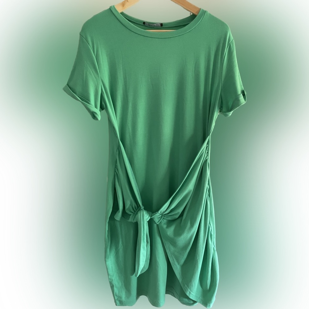 T-Shirt Front Wrap Dress